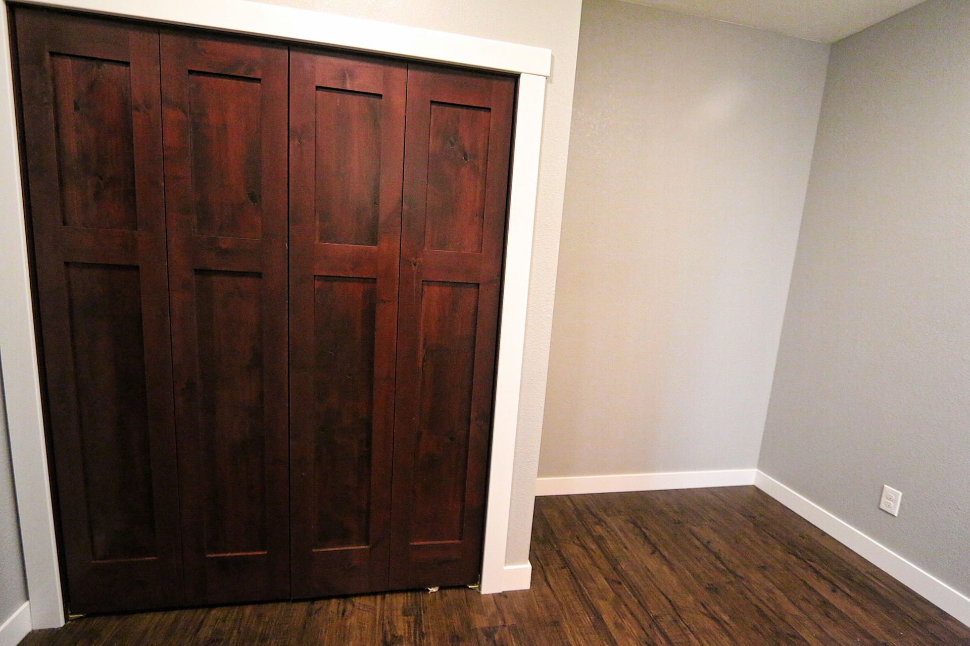 Varnished Wooden Door – Decorah, IA – Viking Roofing & Construction