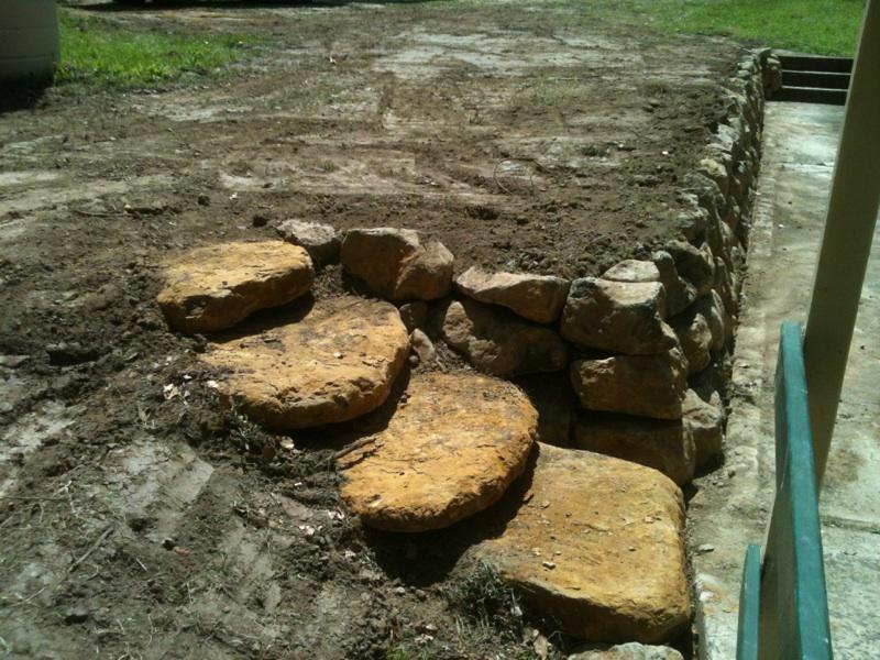 Rock Stairs — Retaining Wall Builders in Northern Rivers, NSW