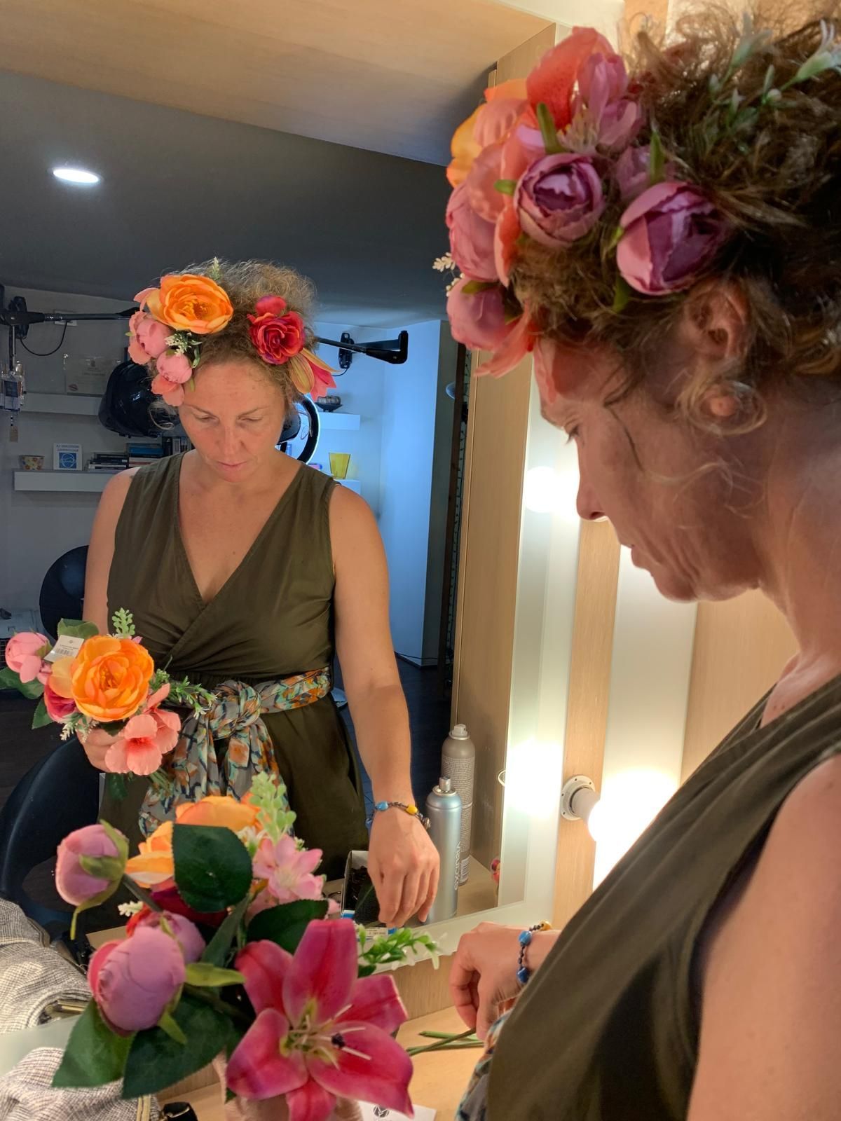 acconciatura per eventi