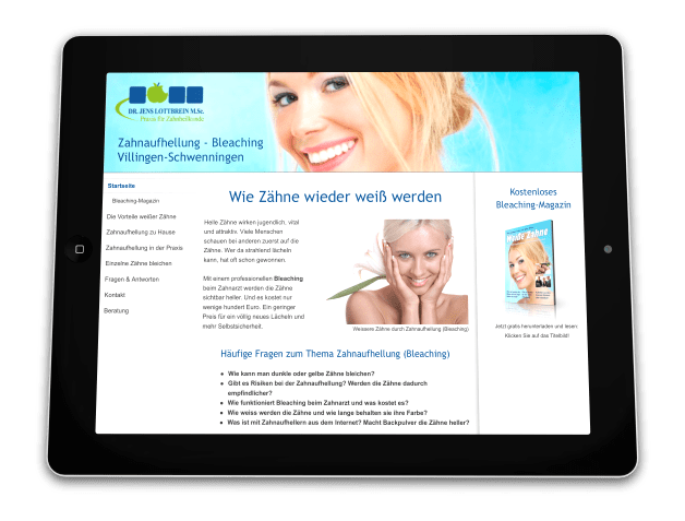 Zahnaufhellung (Bleaching) Villingen-Schwenningen