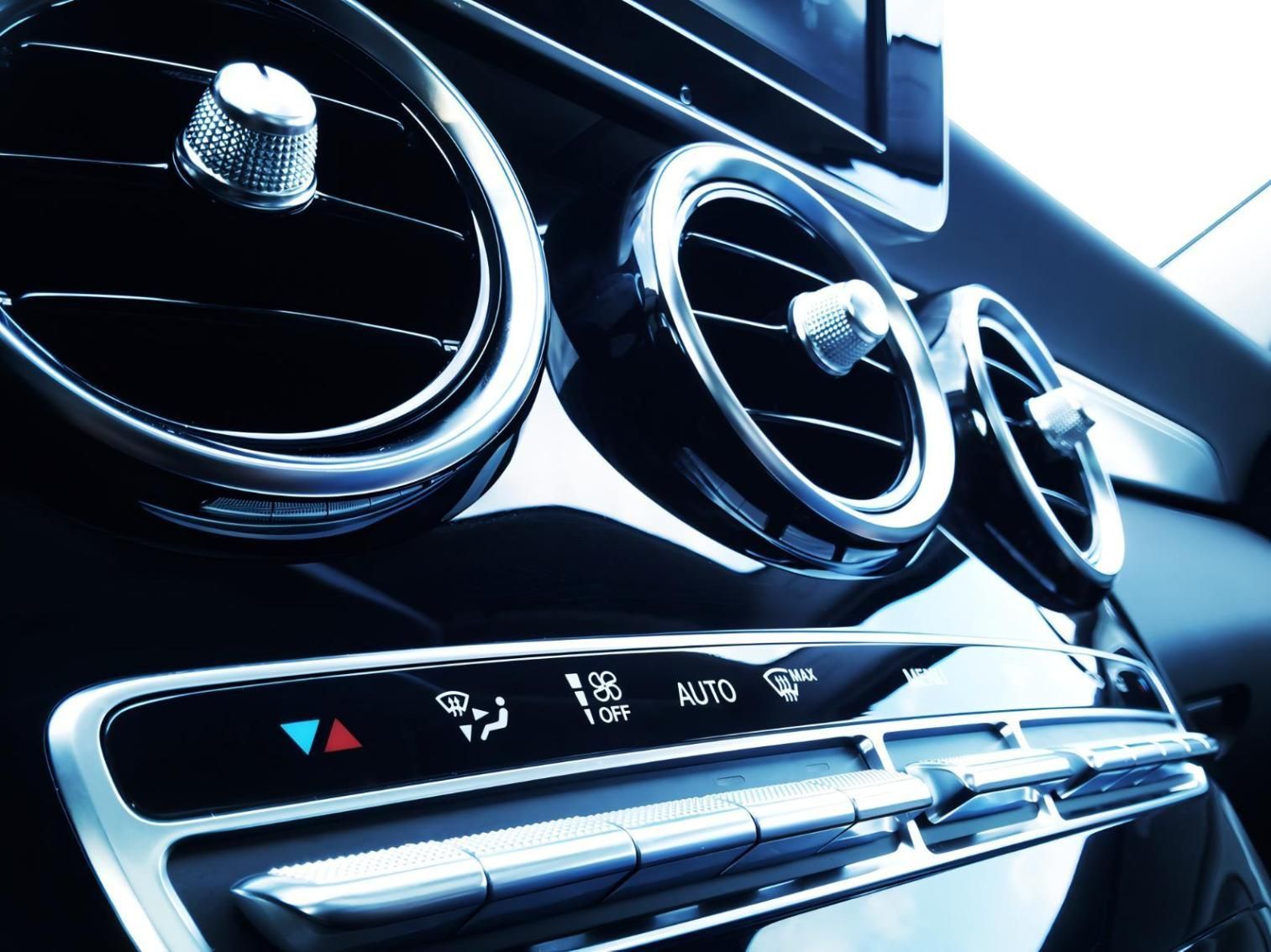 A Close Up of the Air Vents in a Car — CWC Auto Services In Ainslie, ACT