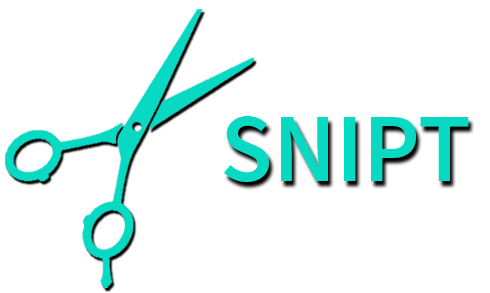 SNIPT logo - haircutting app