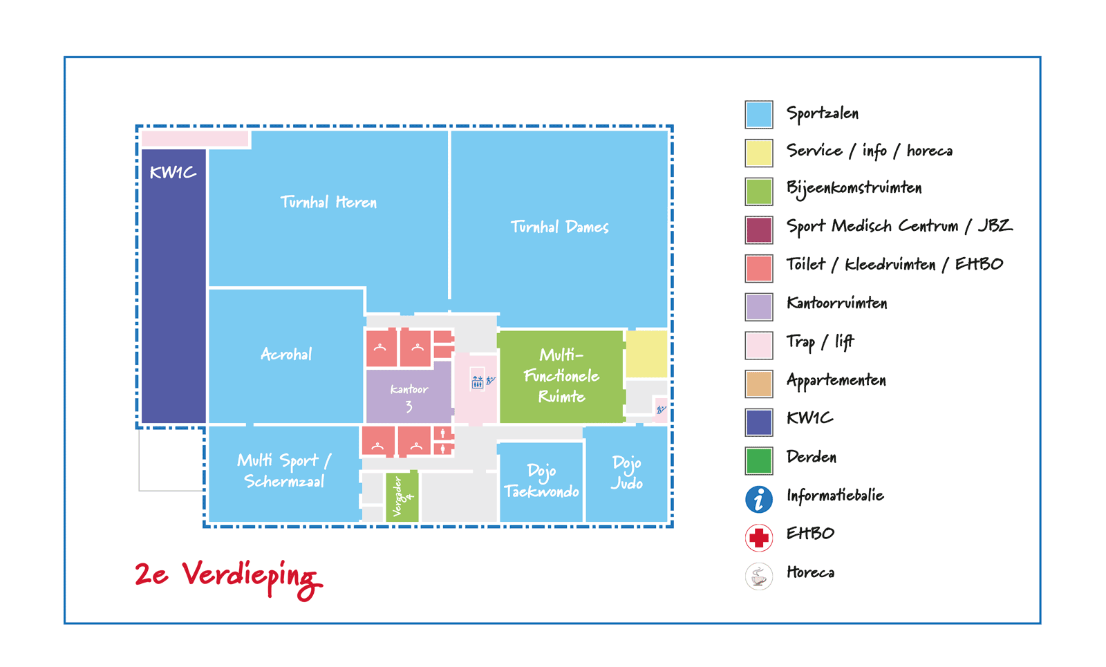 Plattegrond 2e verdieping