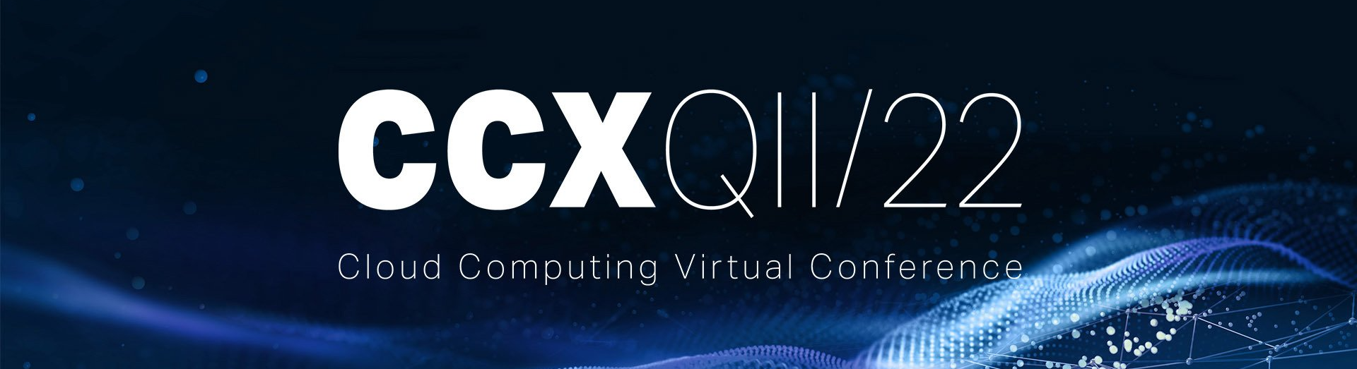 CCX Cloud Computing Virtual Conference 2021 Header