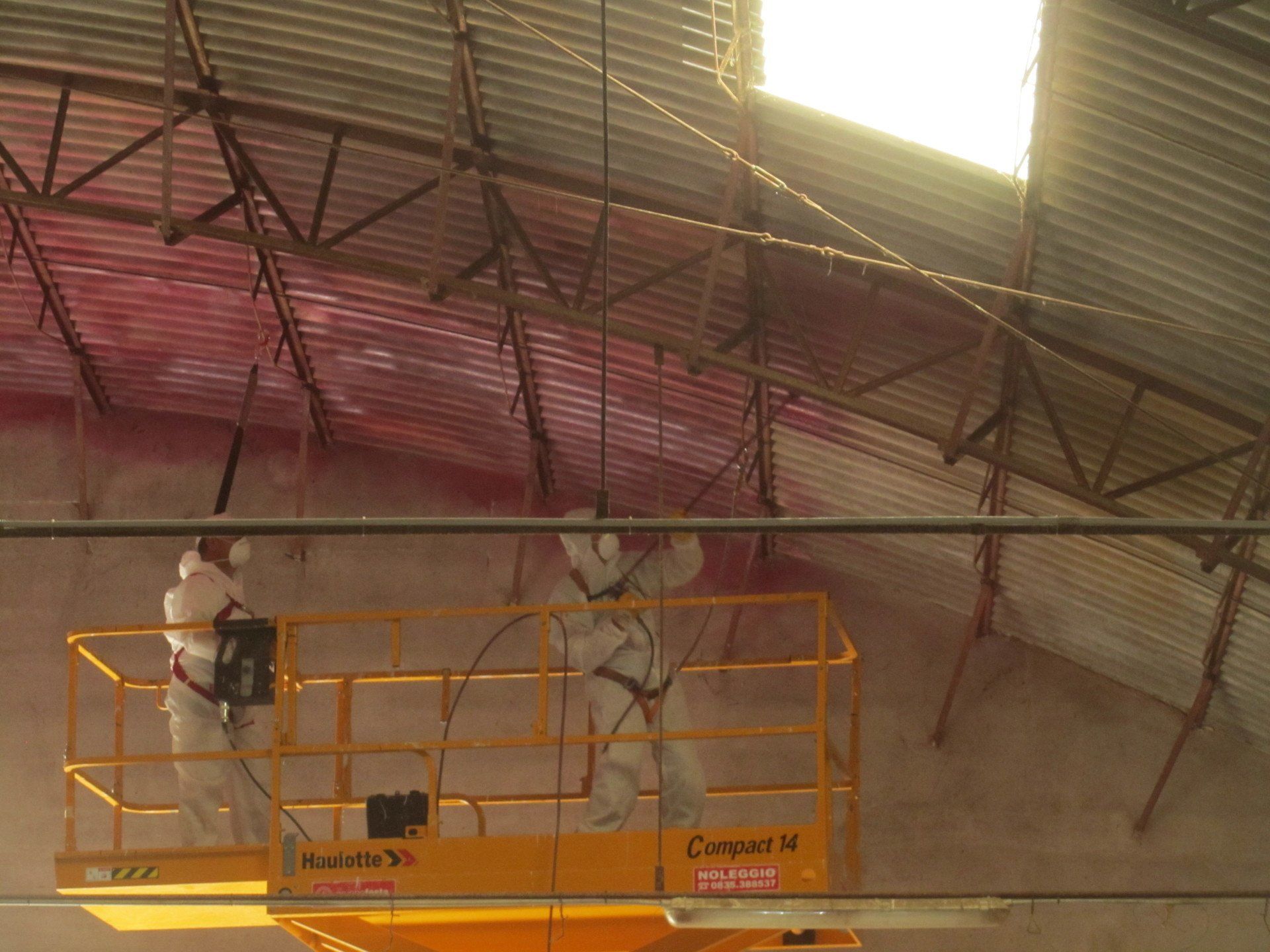 lavori di impermeabilizzazione