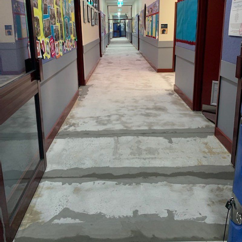 Oakleigh Grammar Floor Preparation