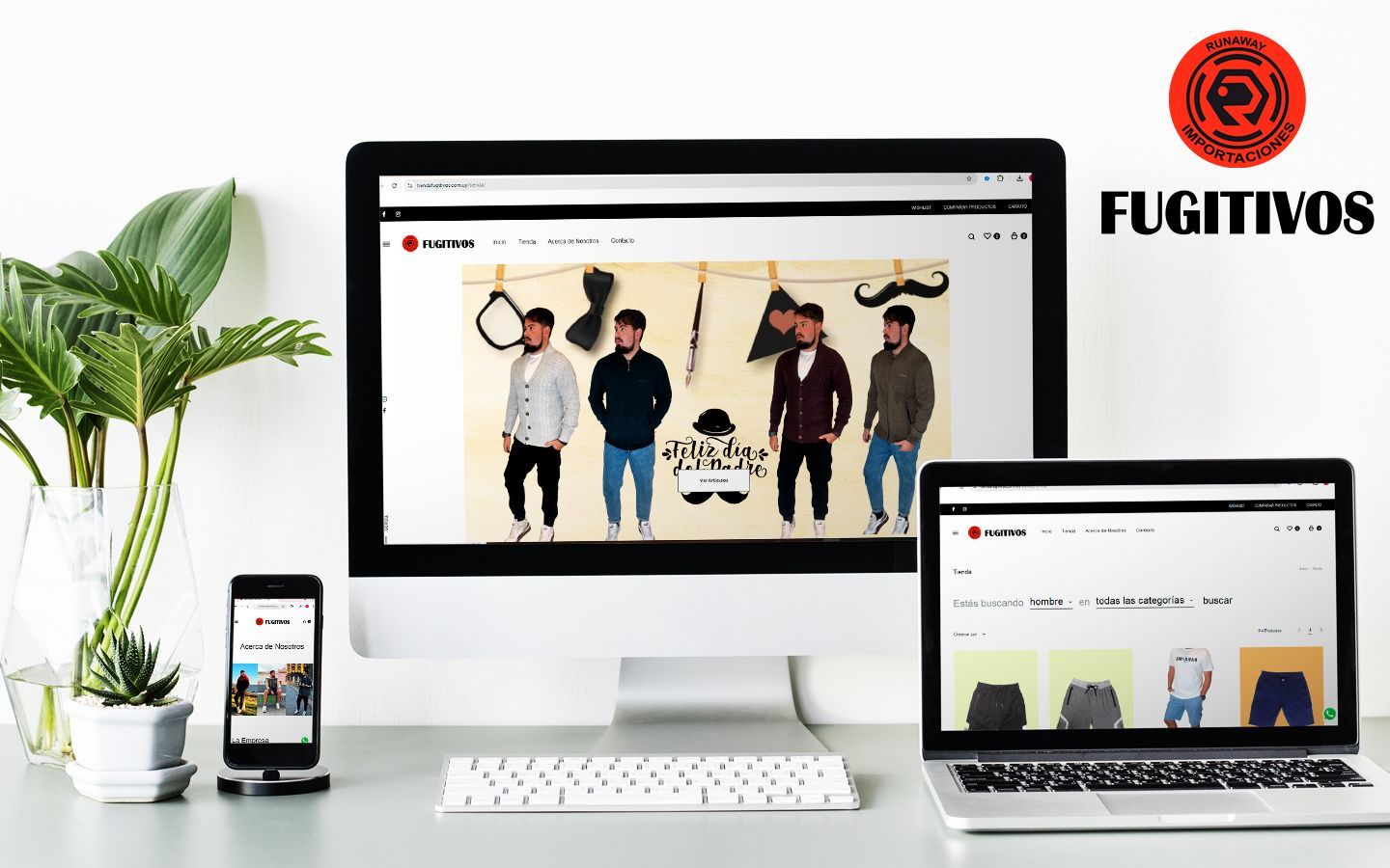 tienda de ropa masculina y niños