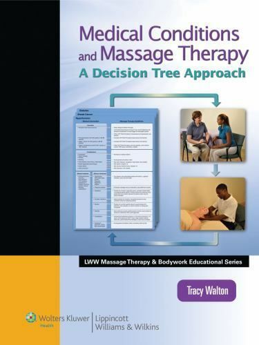 A book titled medical conditions and massage therapy a decision tree approach