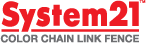 System21 Color Chain Link Fence