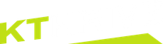 A green and white logo for KThrive.