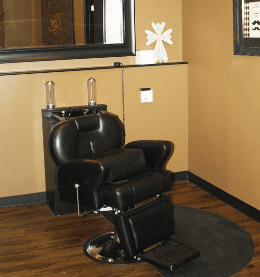 Barber's chair in Texarkana