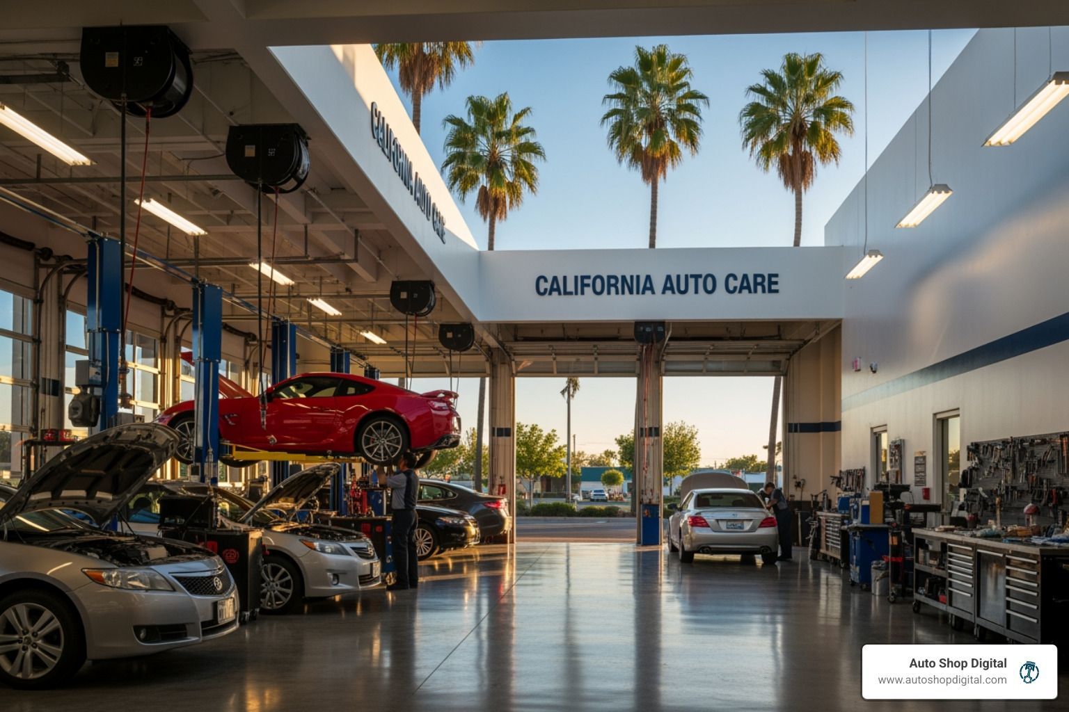 California auto shop - auto shop seo california