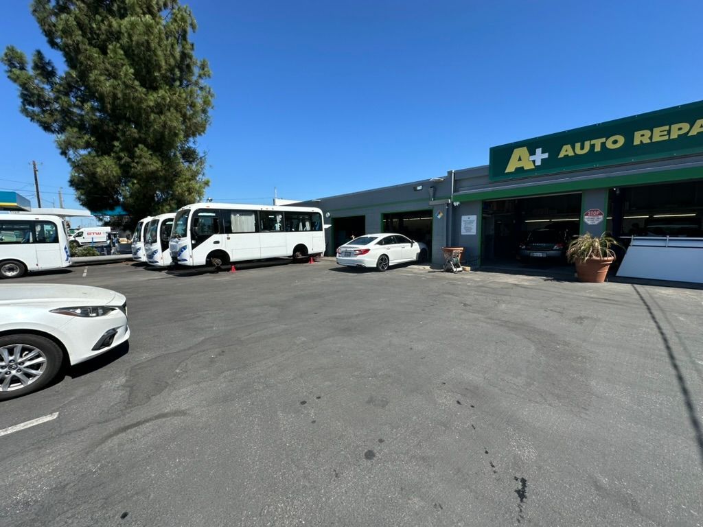 Auto Shop Parking Spots | A+ Auto Repair of Redwood City