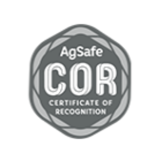 AgSafe COR Certificate