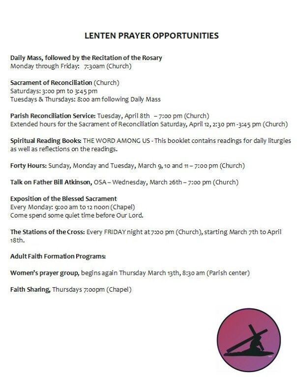Lent information