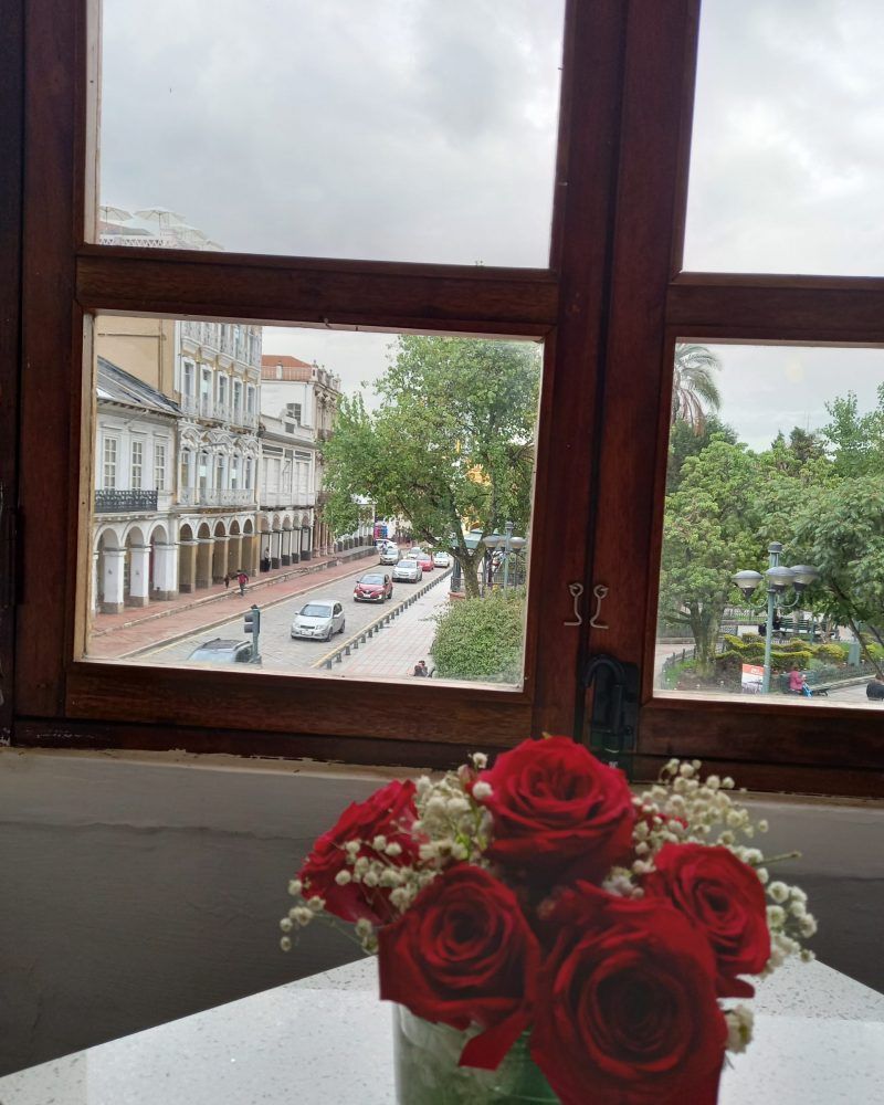 View of the Parque Calderon in Cuenca - Photo Courtesy of Yenis Bejas