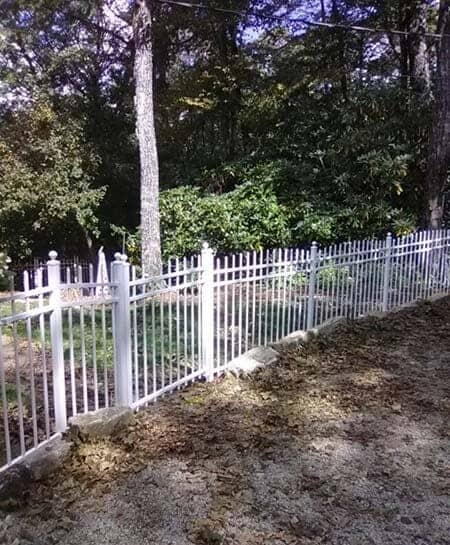 White Ornamental Fence—Peak Fence System in Franklin, NC