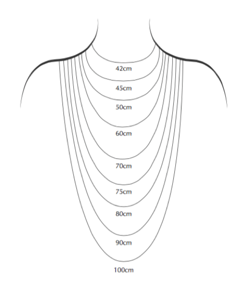 Pearl and Diamond Designs how to size a necklace