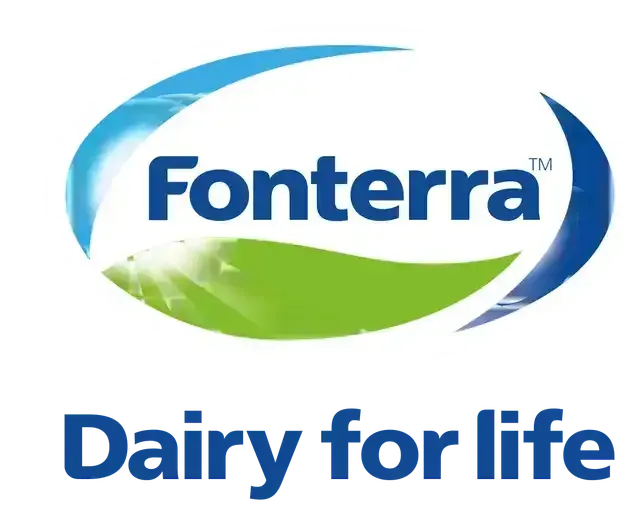 fonterra dairy for life logo on a white background