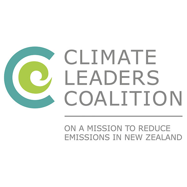 the climate leaders coalition logo is on a mission to reduce emissions in new zealand .