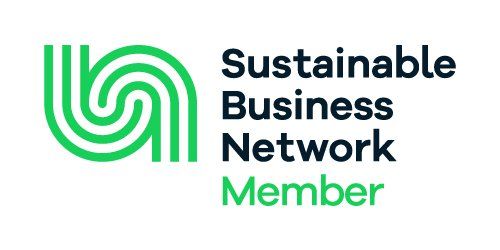 the logo for the sustainable business network member .