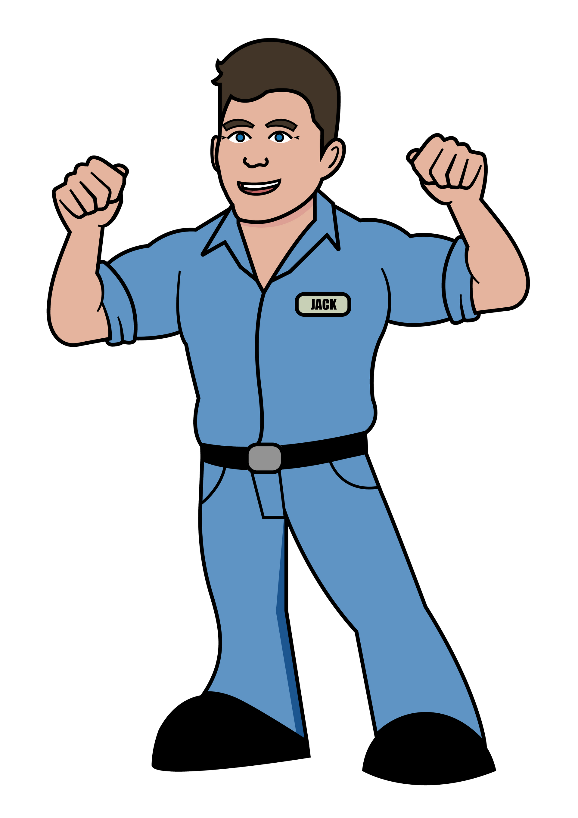 Jack cartoon from Stoneback Appliance in Lawrence KS