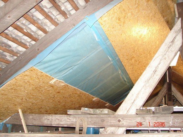Umbau-Dachstockdämmung