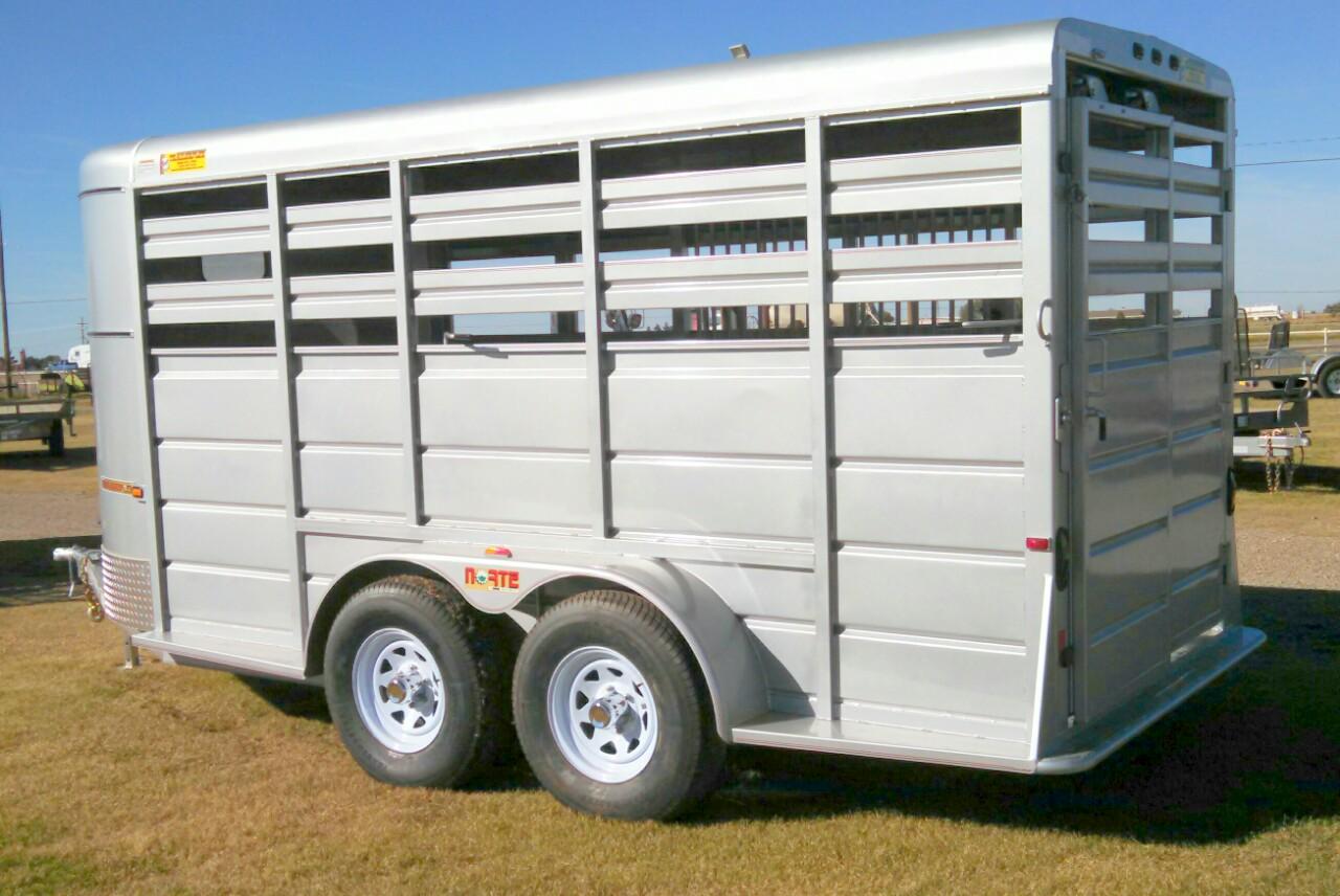 Livestock trailer from Bell Trailerplex in Amarillo, TX