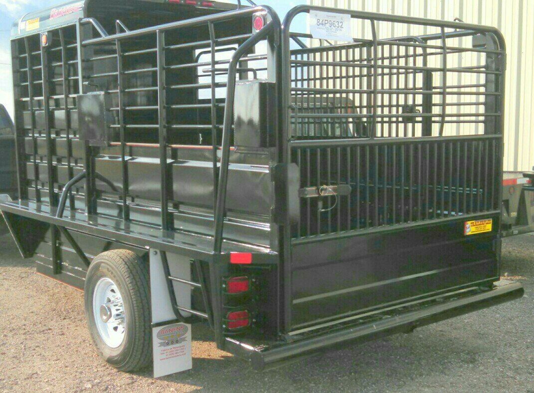Gray Livestock trailer from Bell Trailerplex in Amarillo, TX