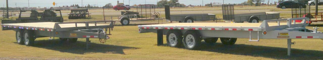 Over the Axle trailers from Bell Trailerplex in Amarillo, TX