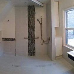 house interior-bathroom with custom tiles