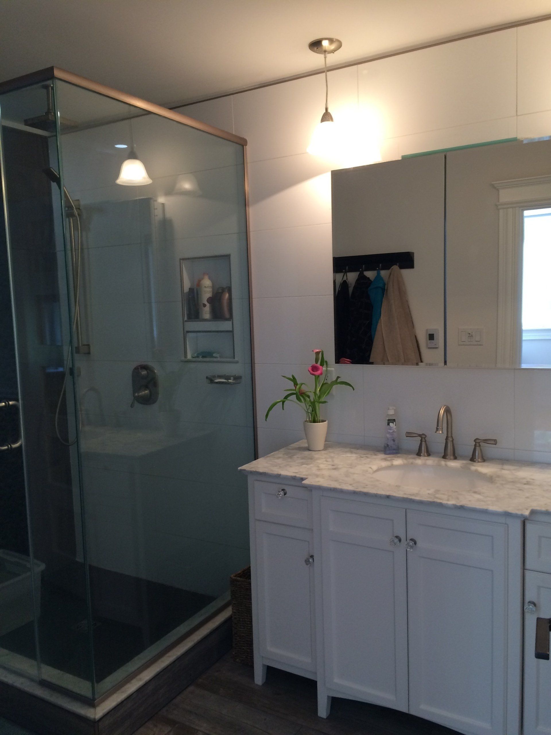 bathroom interior bath cabin