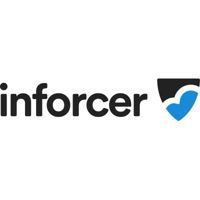 It is a logo for a company called inforcer.