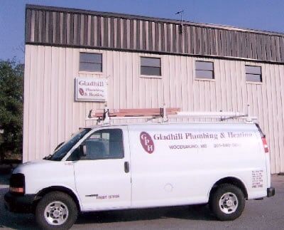 Business van — Plumbing Contractor in Walkersville, MD