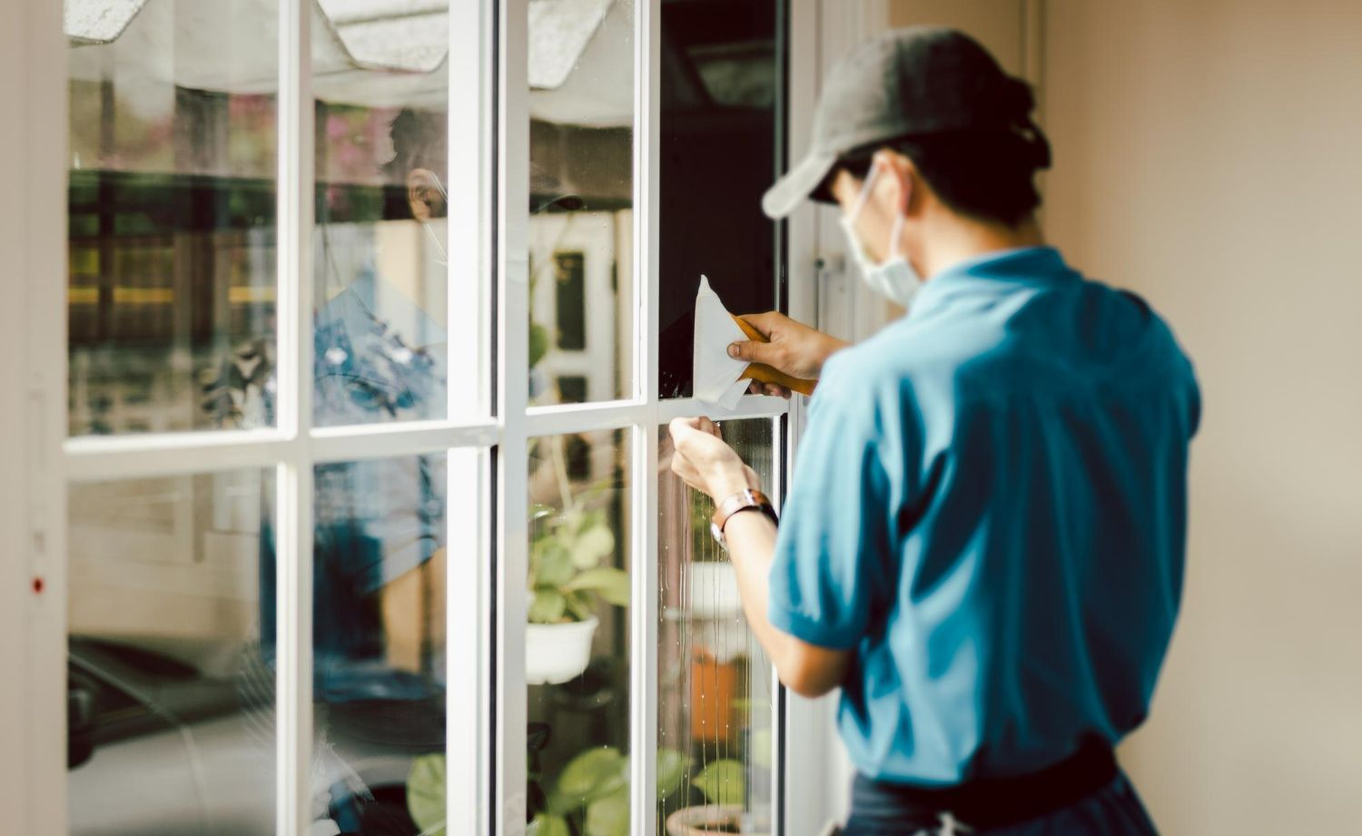 Window tinting for hurricanes