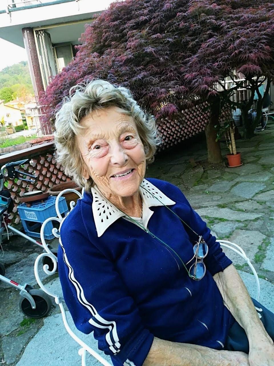 necrologio Maria Giuseppina (Iuccia) Cavallero