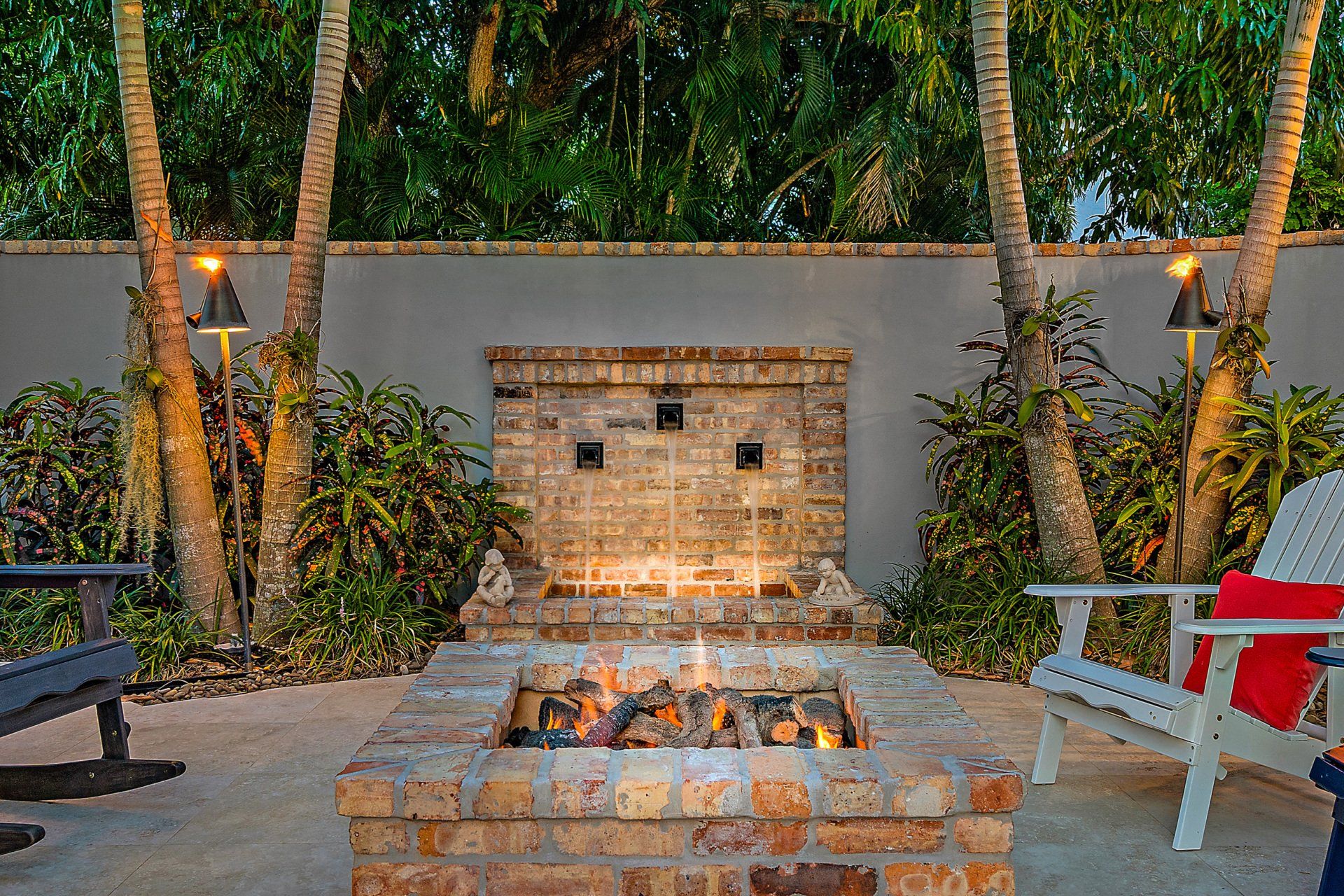 outdoor fire pit