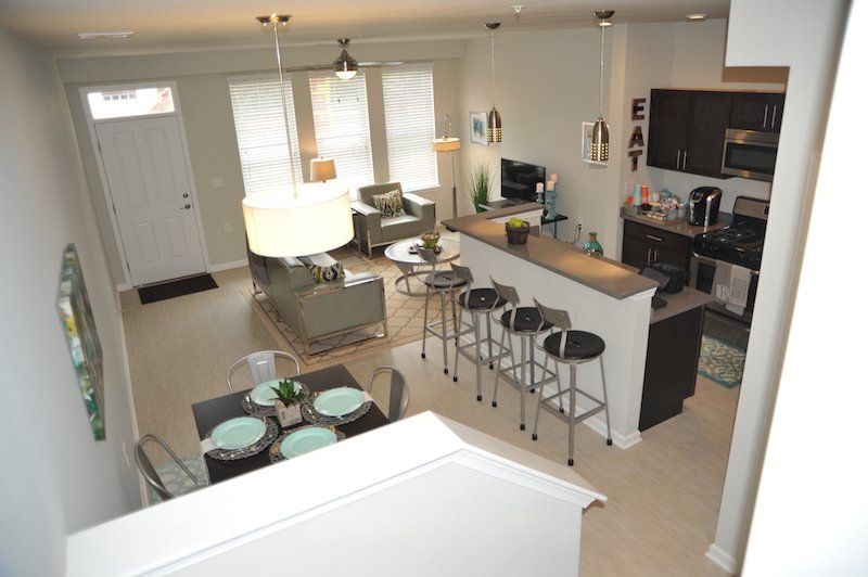 the Point by Campus Student Living Breakfast Bar