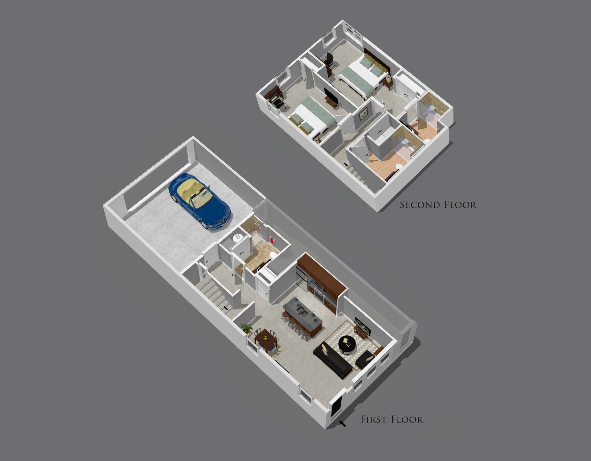 Campus Student Living 2 bedroom unit