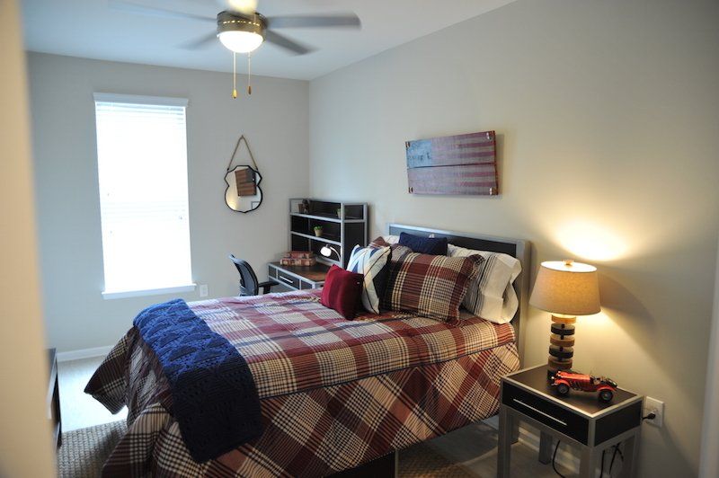 the Point by Campus Student Living Bedroom