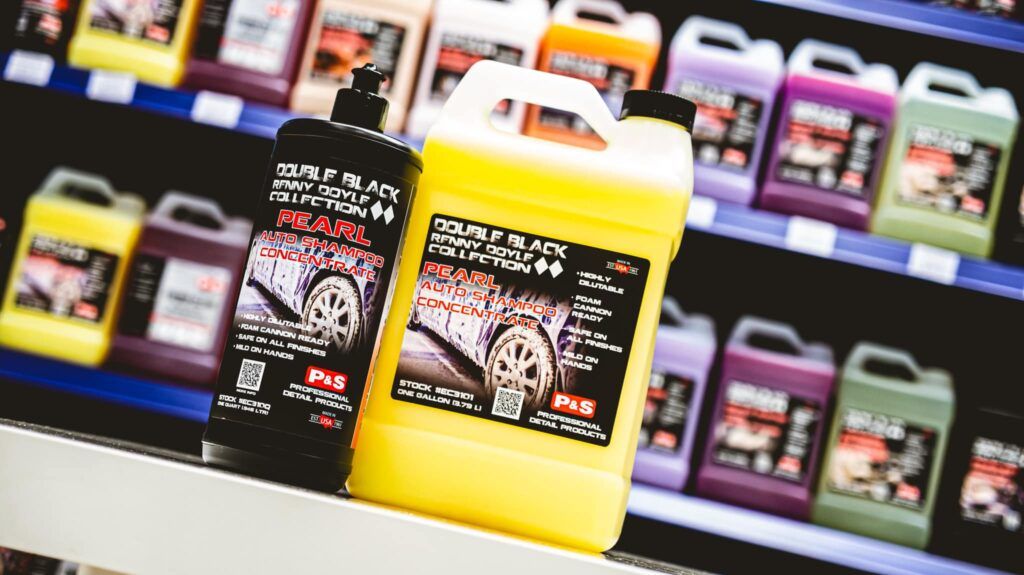 Pearl Auto Shampoo Concentrate. Available For Purchase At WOT Auto Spa Location.