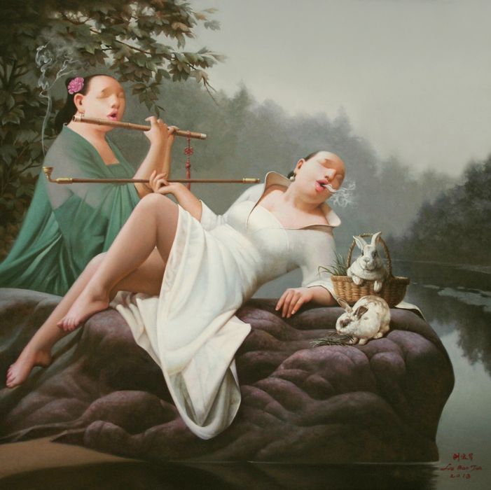 抽煙斗的女人 No.131