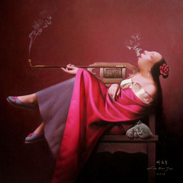 抽煙斗的女人 No.133