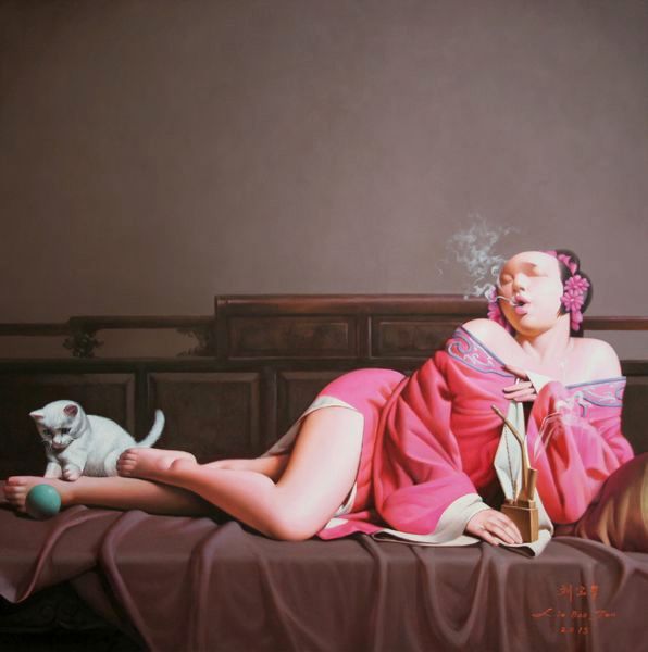 抽煙斗的女人 No.122