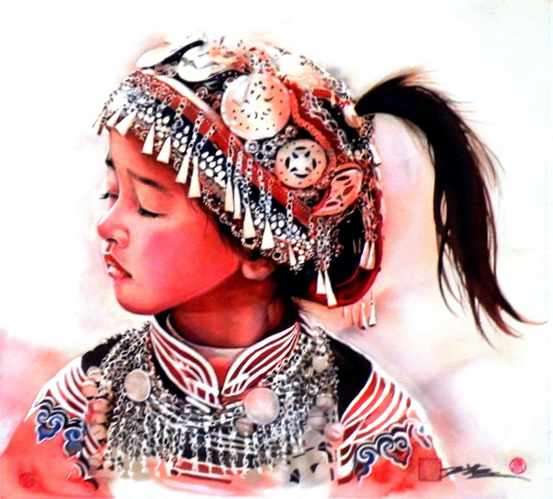 童顏系列之二 — 土家族女孩