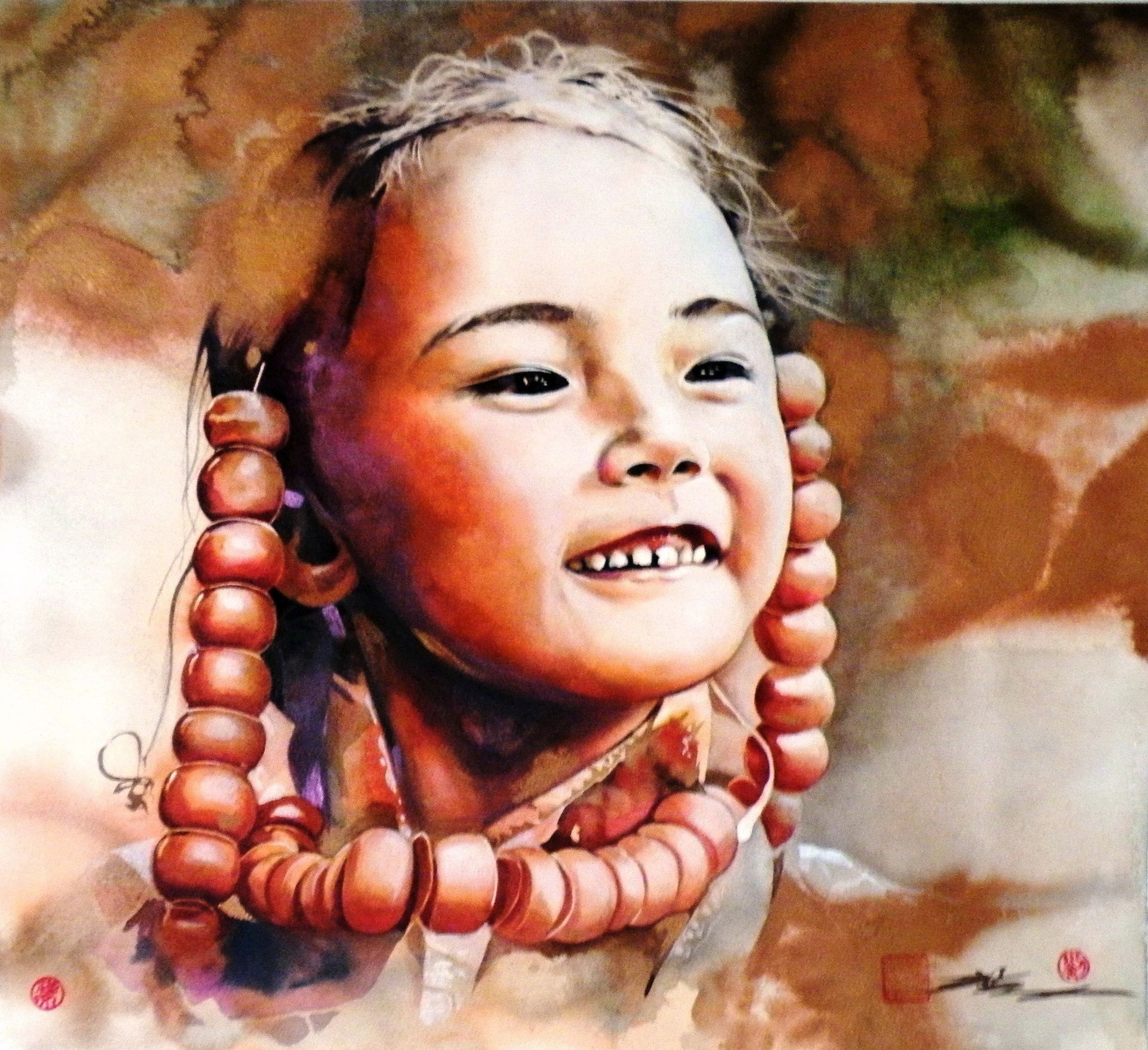 童顏系列之三 — 藏族女孩