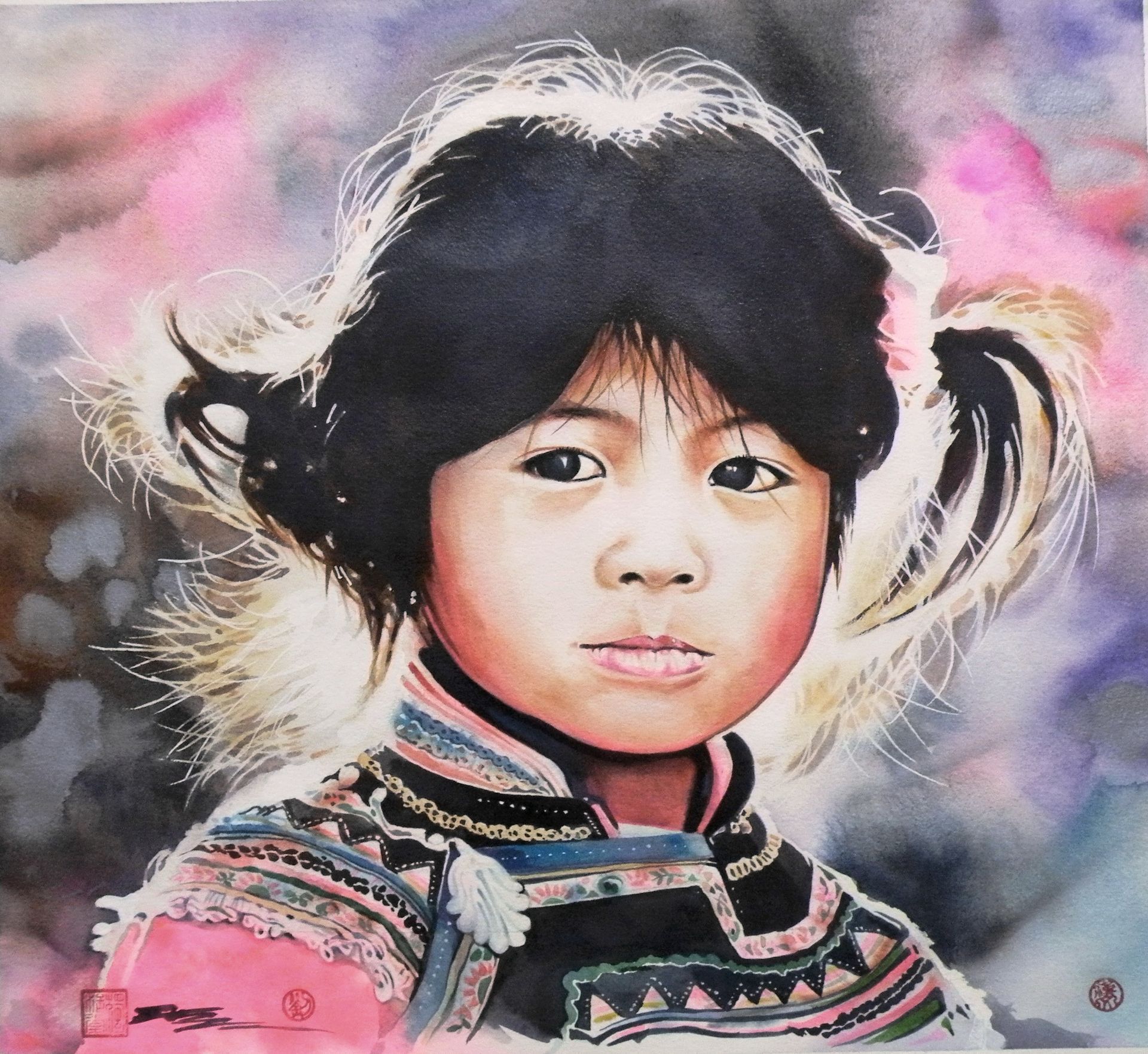 童顏系列之四 — 侗族女孩