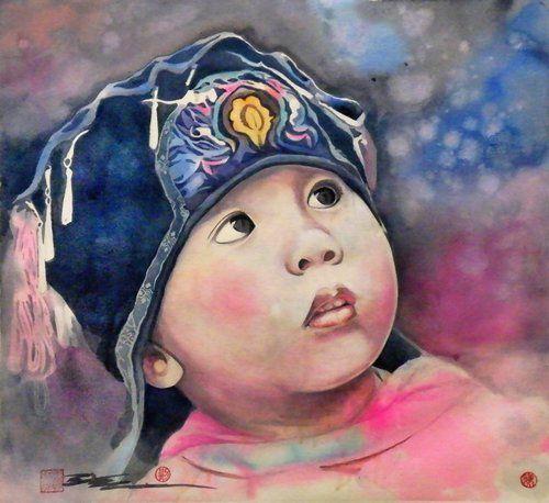 童顏系列之七 — 哈尼族男孩