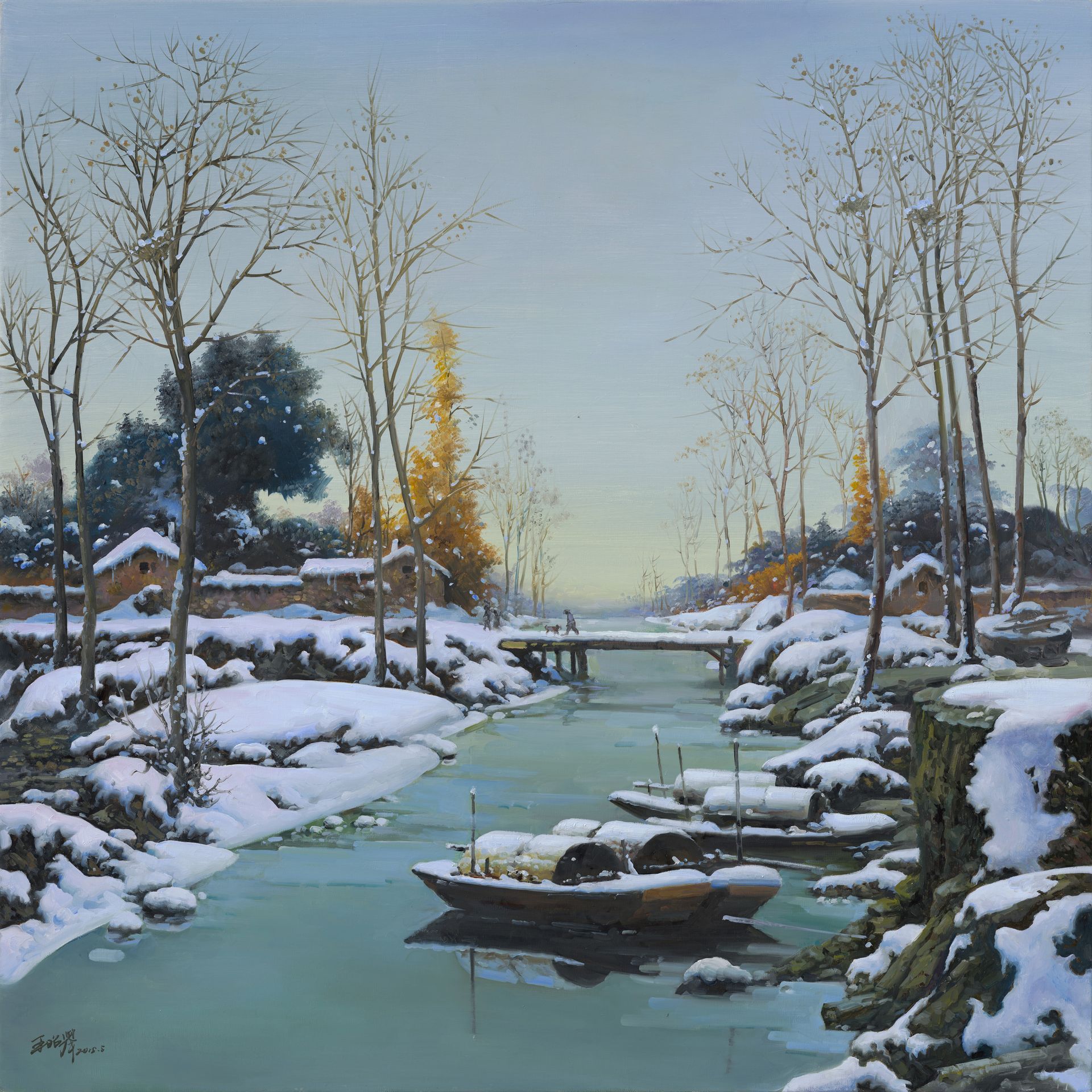 雪之韻系列《冰河初融》