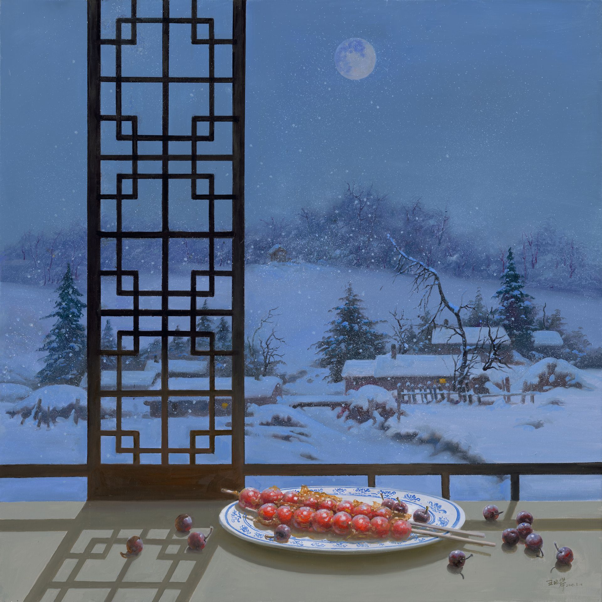 雪之韻系列《素月清輝》